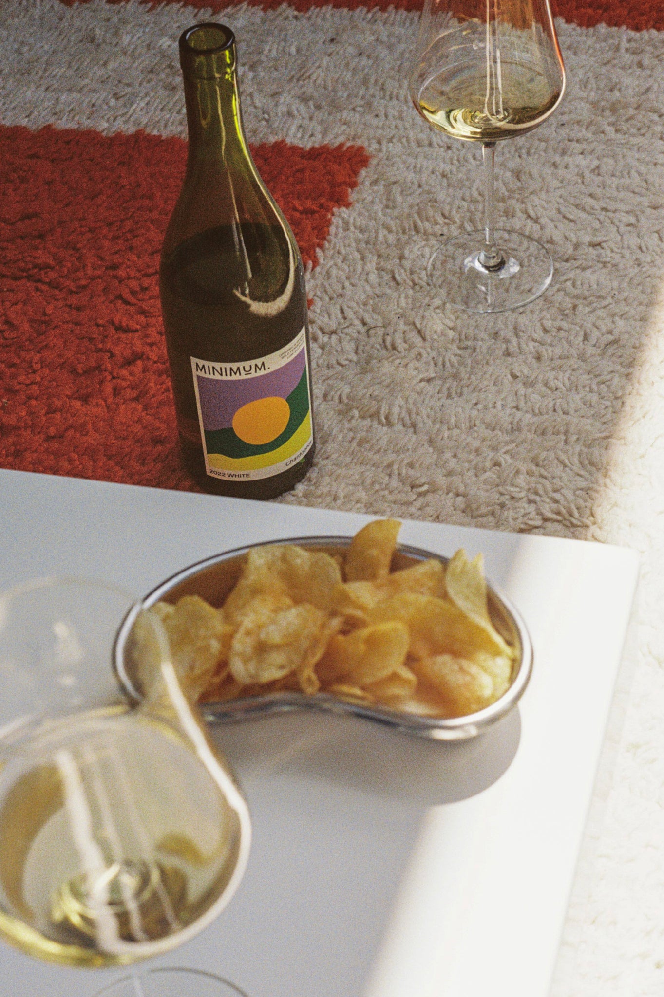 WHITE → 2022 Chardonnay.