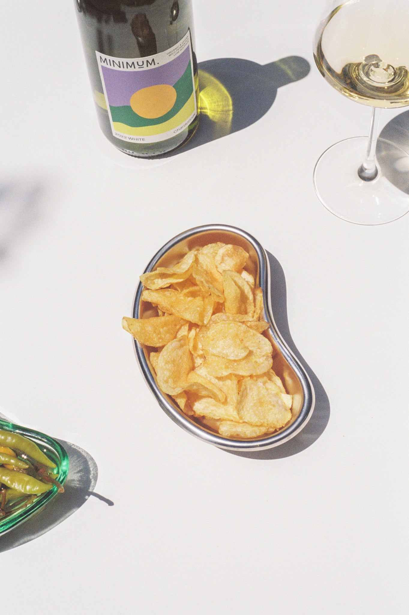 WHITE → 2022 Chardonnay.