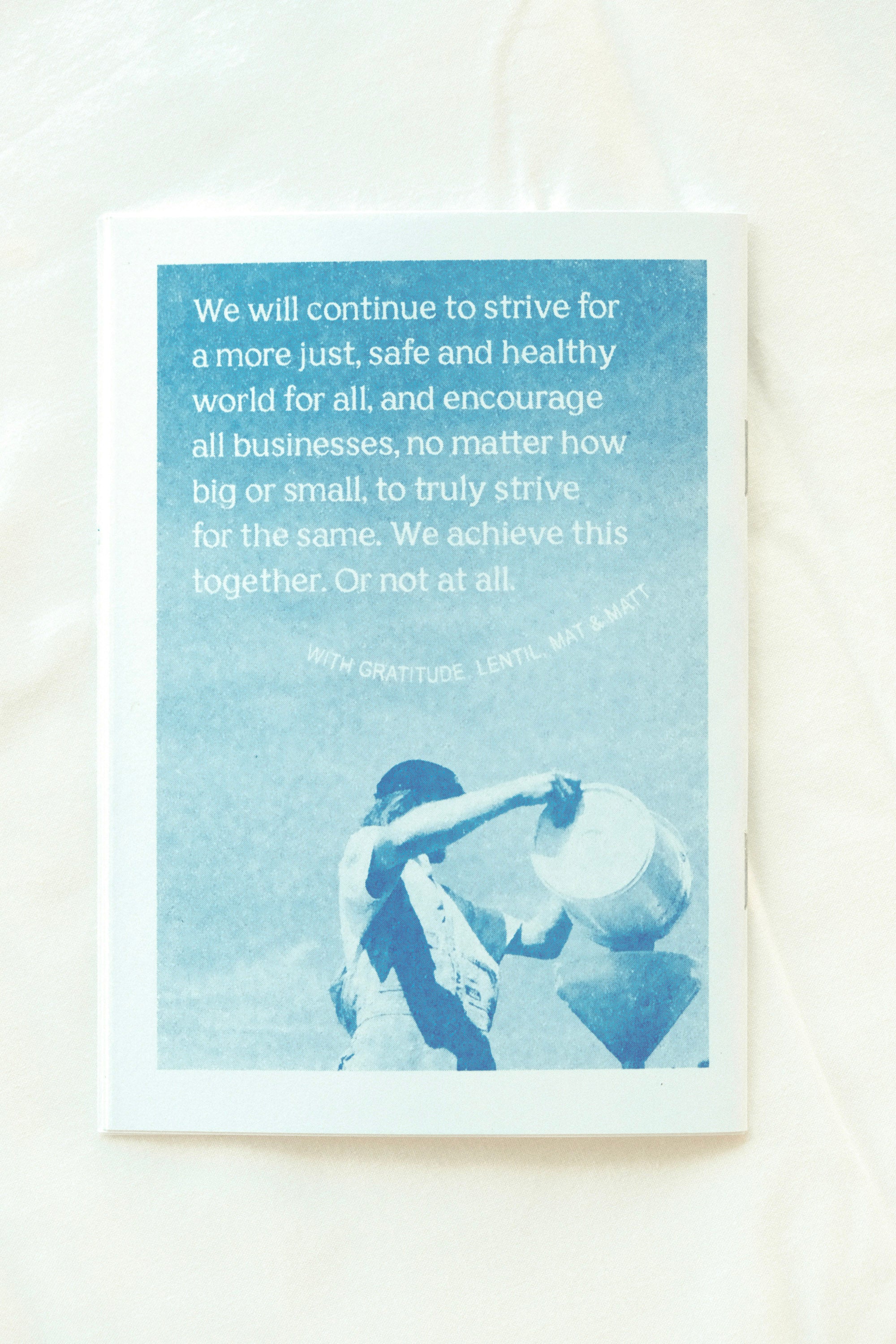 The Minimum Zine 2023 Impact Issue.