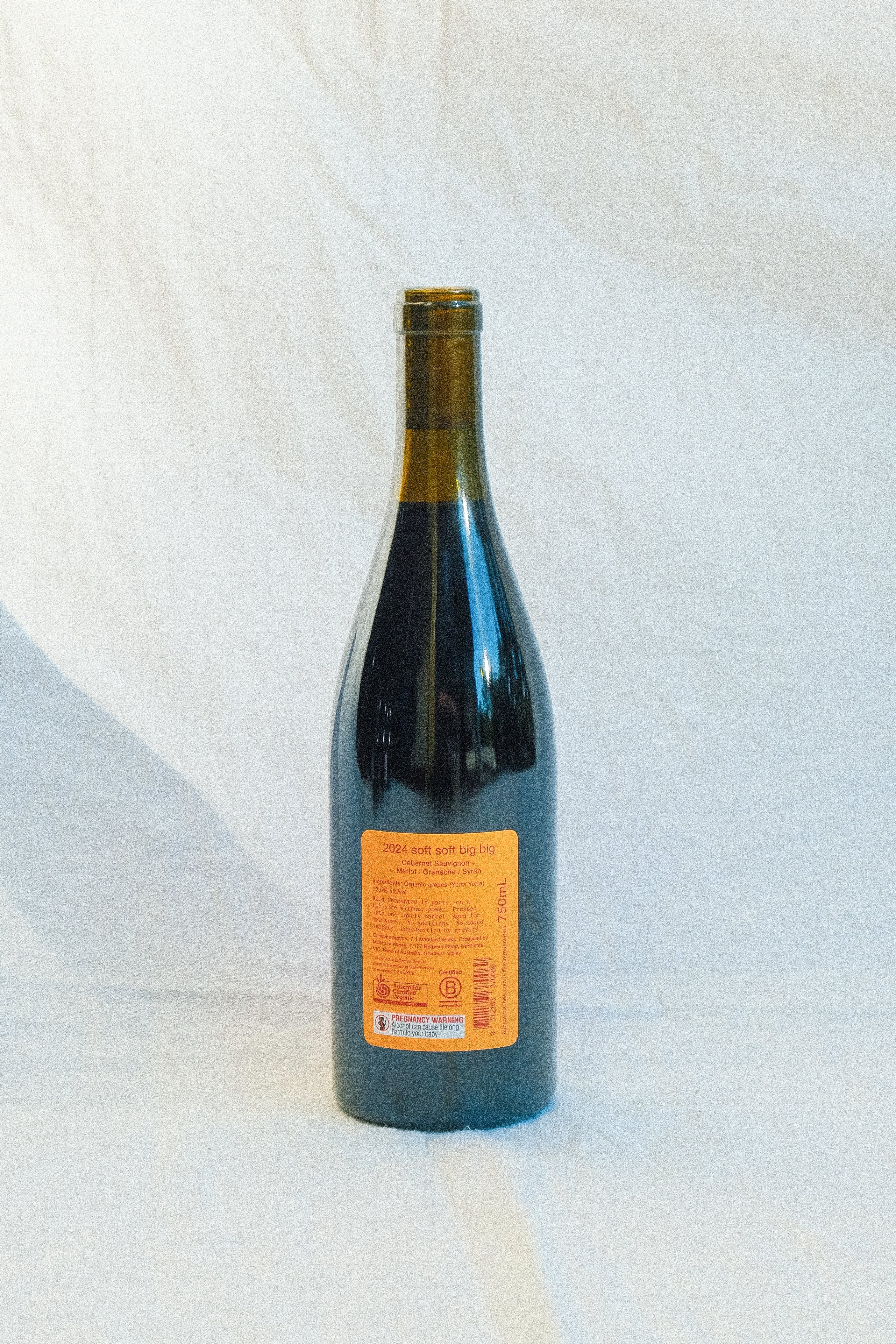 2024 'soft soft big big' Cabernet Sauvignon+.