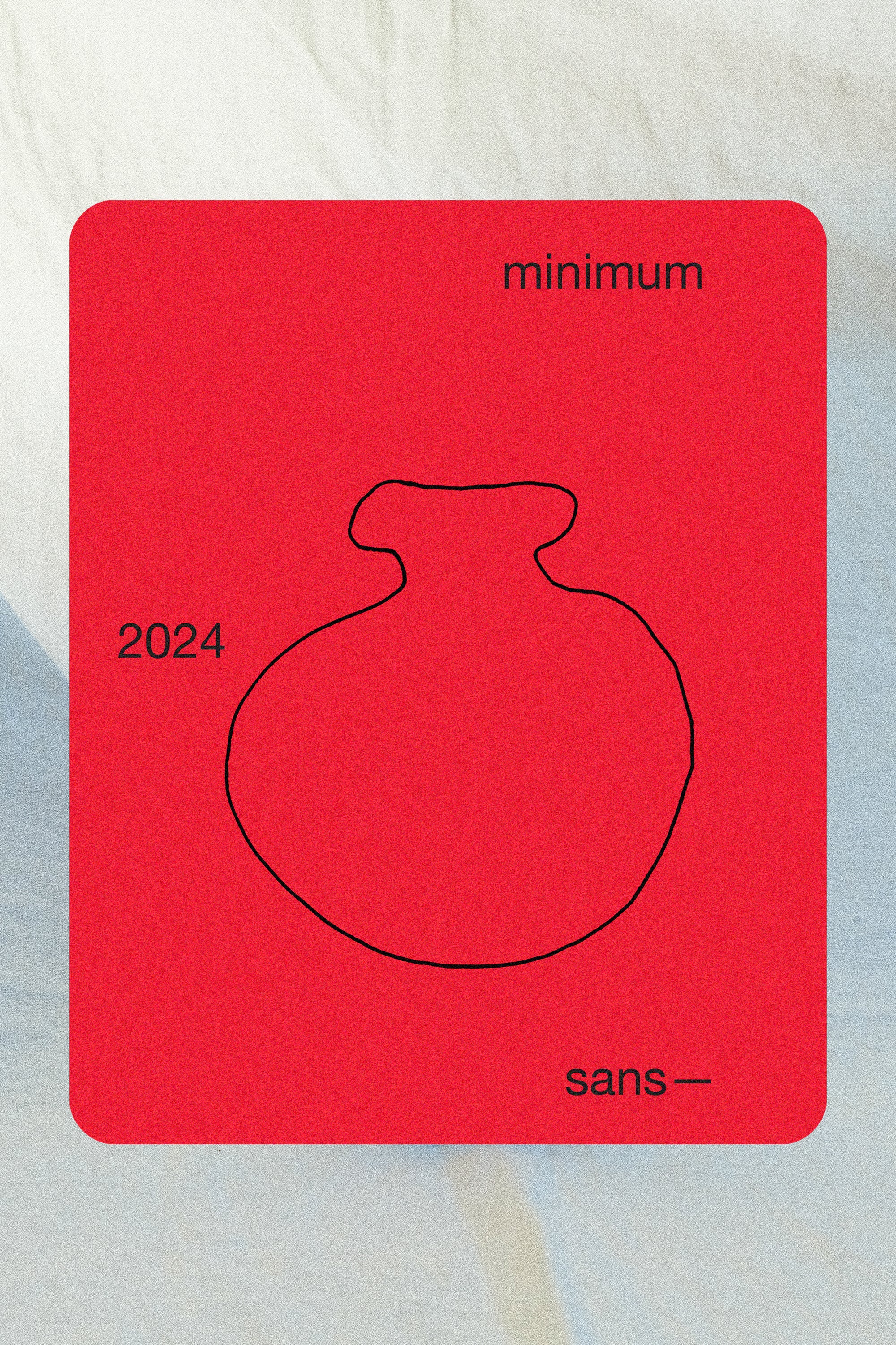 2024 'sans—' Sangiovese/Syrah.