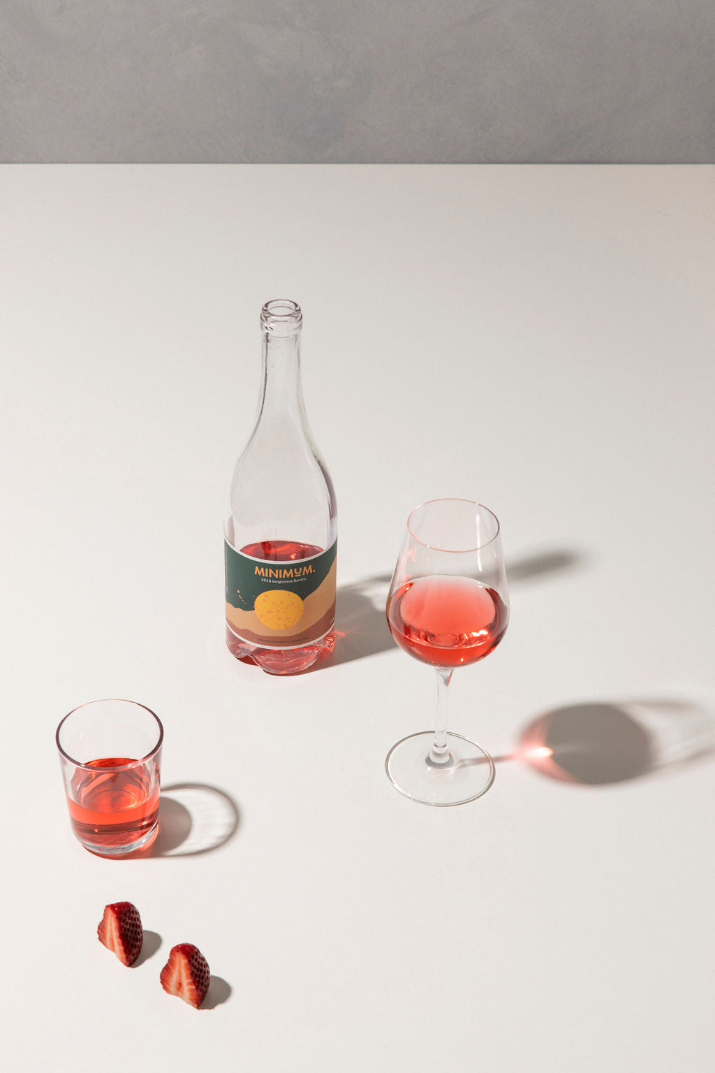 ROSÉ → 2019 Sangiovese Rosato.