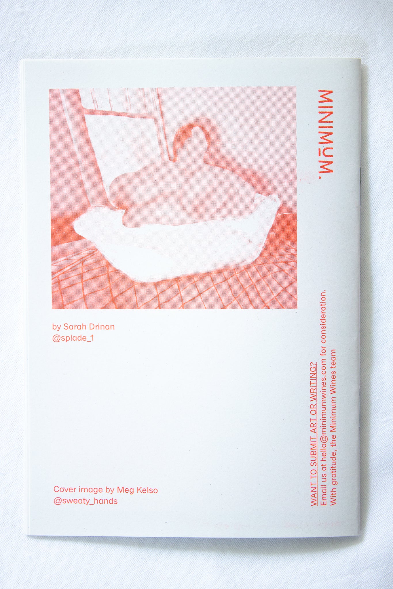 The Minimum Zine Issue #8.