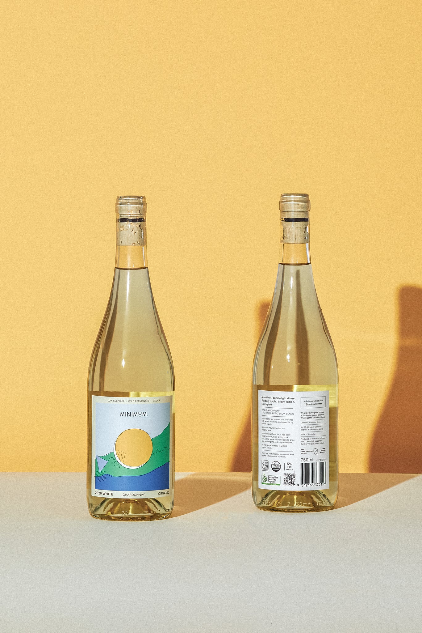 WHITE → 2020 Chardonnay.