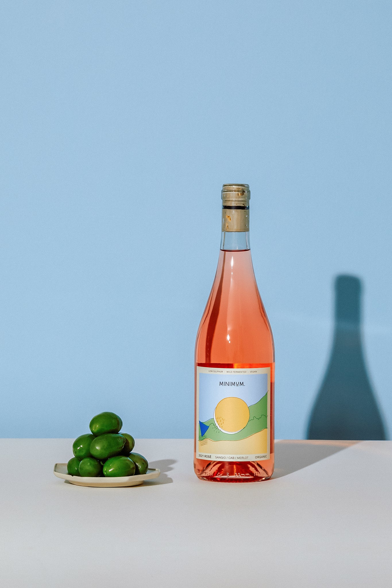 ROSÉ → 2021 Sangiovese / Cab. Sauv. / Merlot.