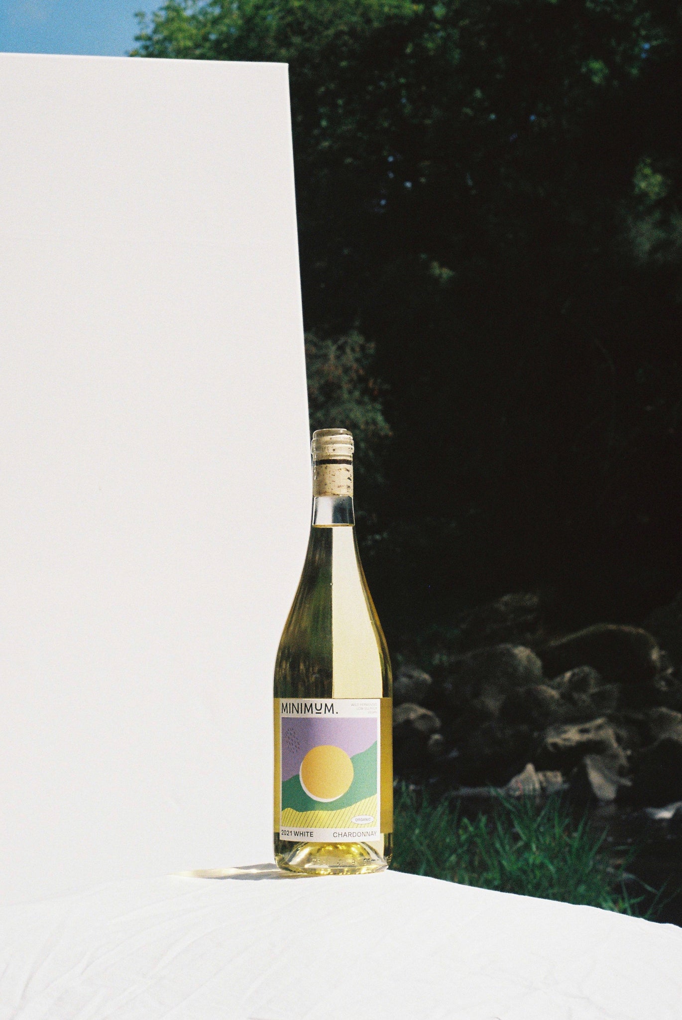 WHITE → 2021 Chardonnay.